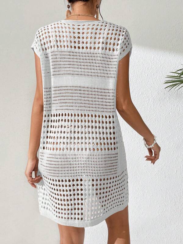 Saída de Praia Feminina Com Renda