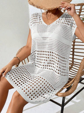 Saída de Praia Feminina Com Renda