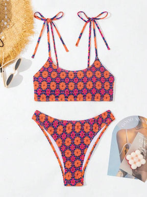 Biquíni Feminino Moderno Estampado