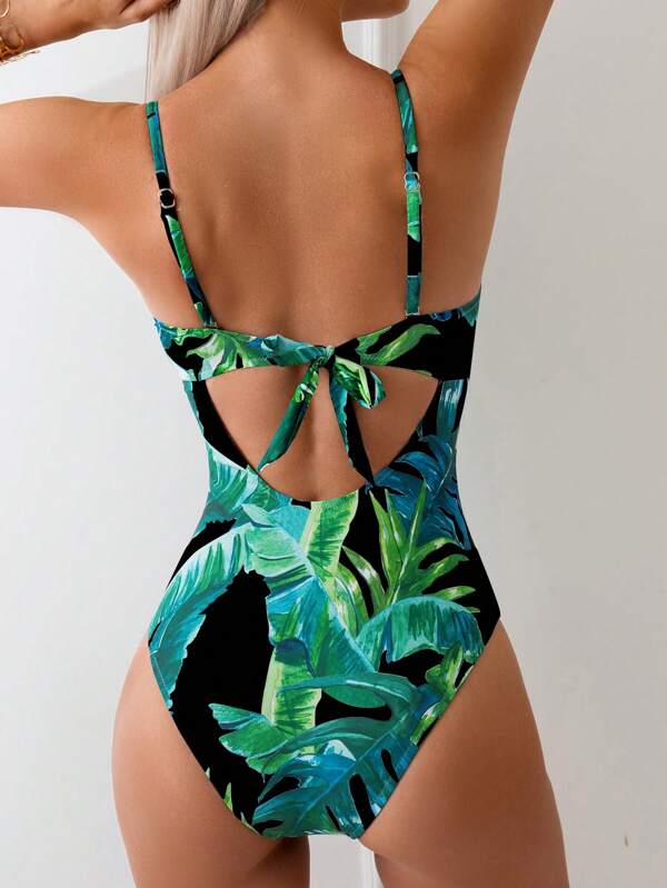 Maiô Feminino Moderno Estampado