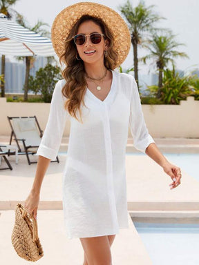 Saída de Praia Feminina Elegante