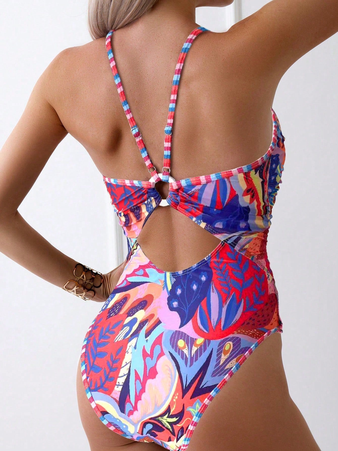 Maiô Feminino Moderno Estampado