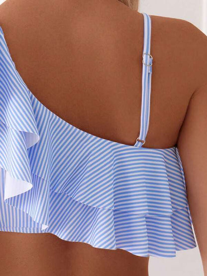 Biquíni Cintura Alta Com babado