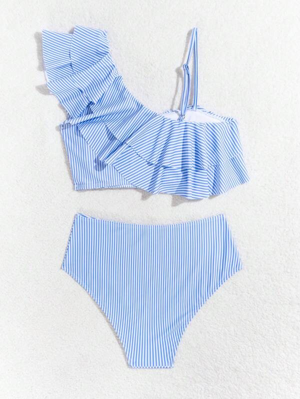 Biquíni Cintura Alta Com babado