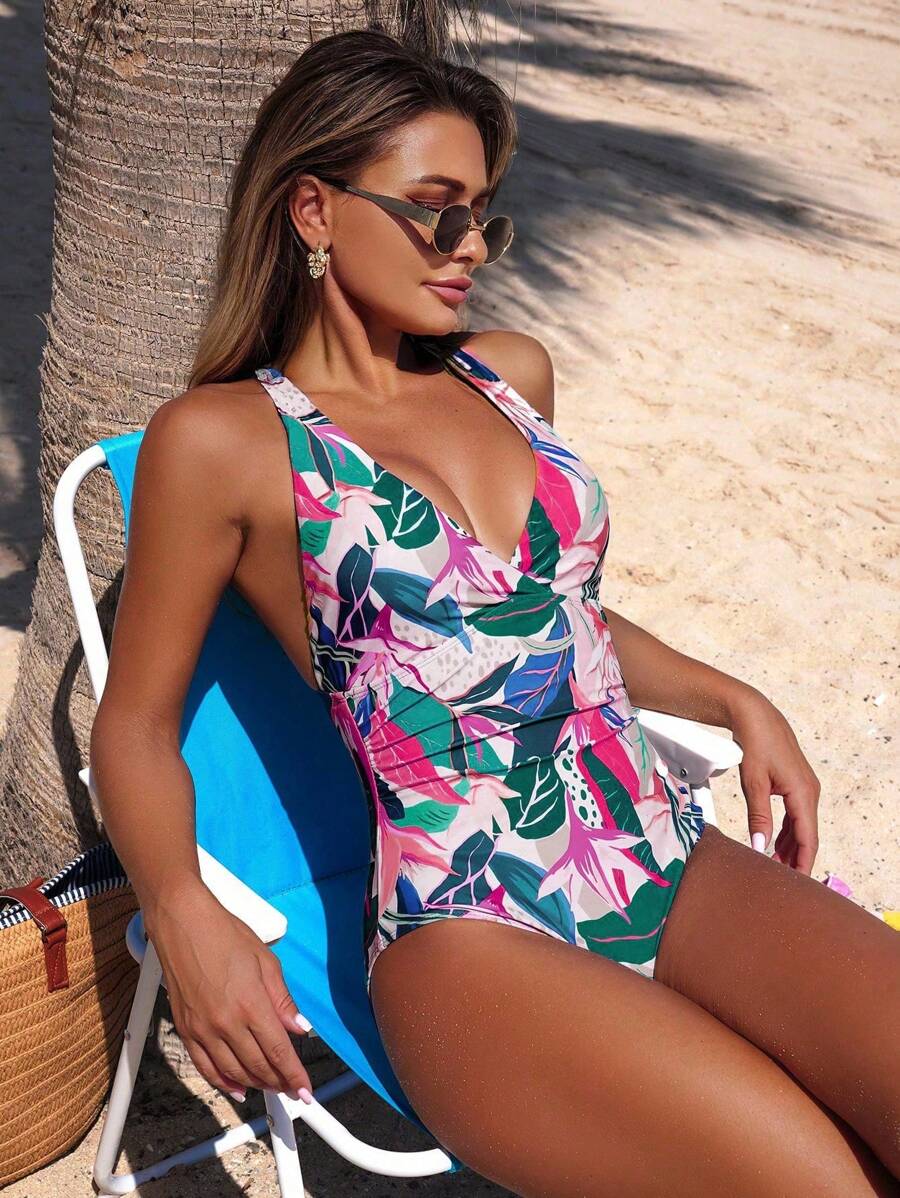 Maiô Feminino Moderno Estampado