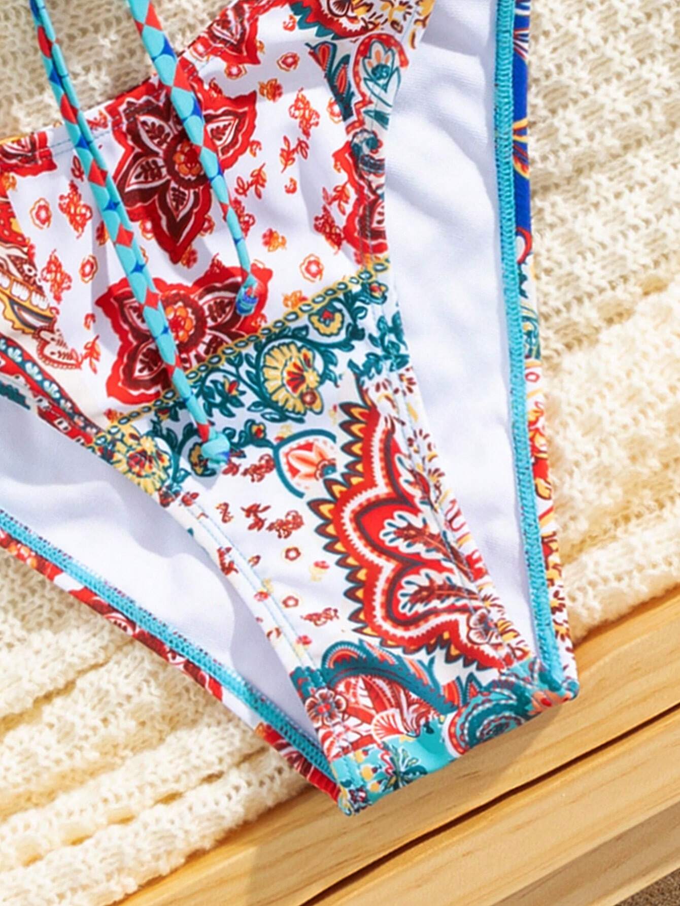 Conjunto de Biquíni feminino Estampado