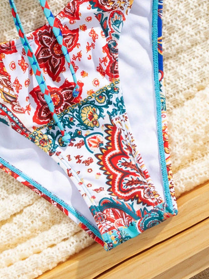 Conjunto de Biquíni feminino Estampado