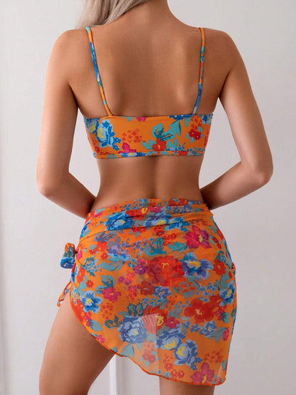 Biquíni Feminino Estampado Floral