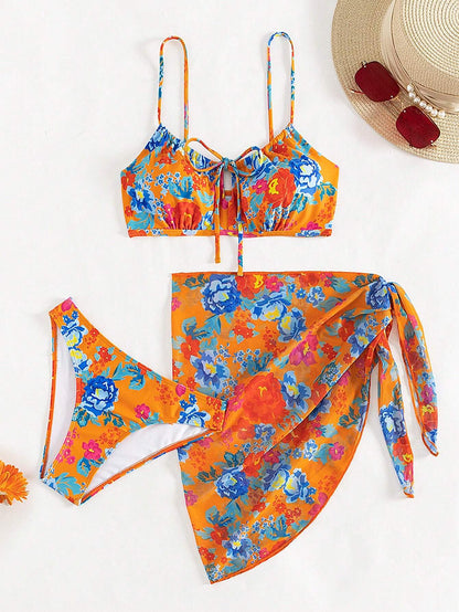 Biquíni Feminino Estampado Floral