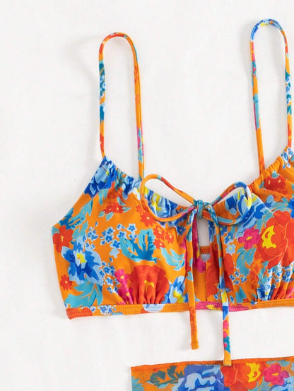 Biquíni Feminino Estampado Floral