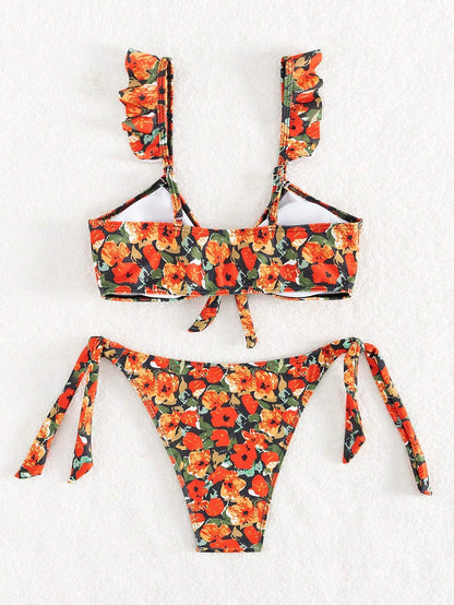 Biquíni Cintura Alta Estampado