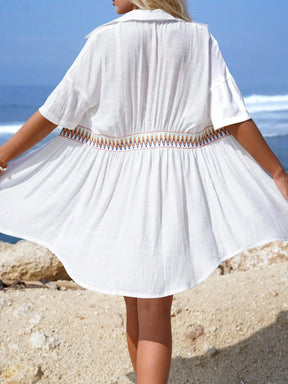 Saída de Praia Feminino Estampado