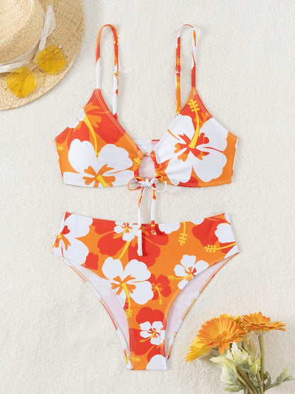 Biquíni Feminino Moderno Estampando