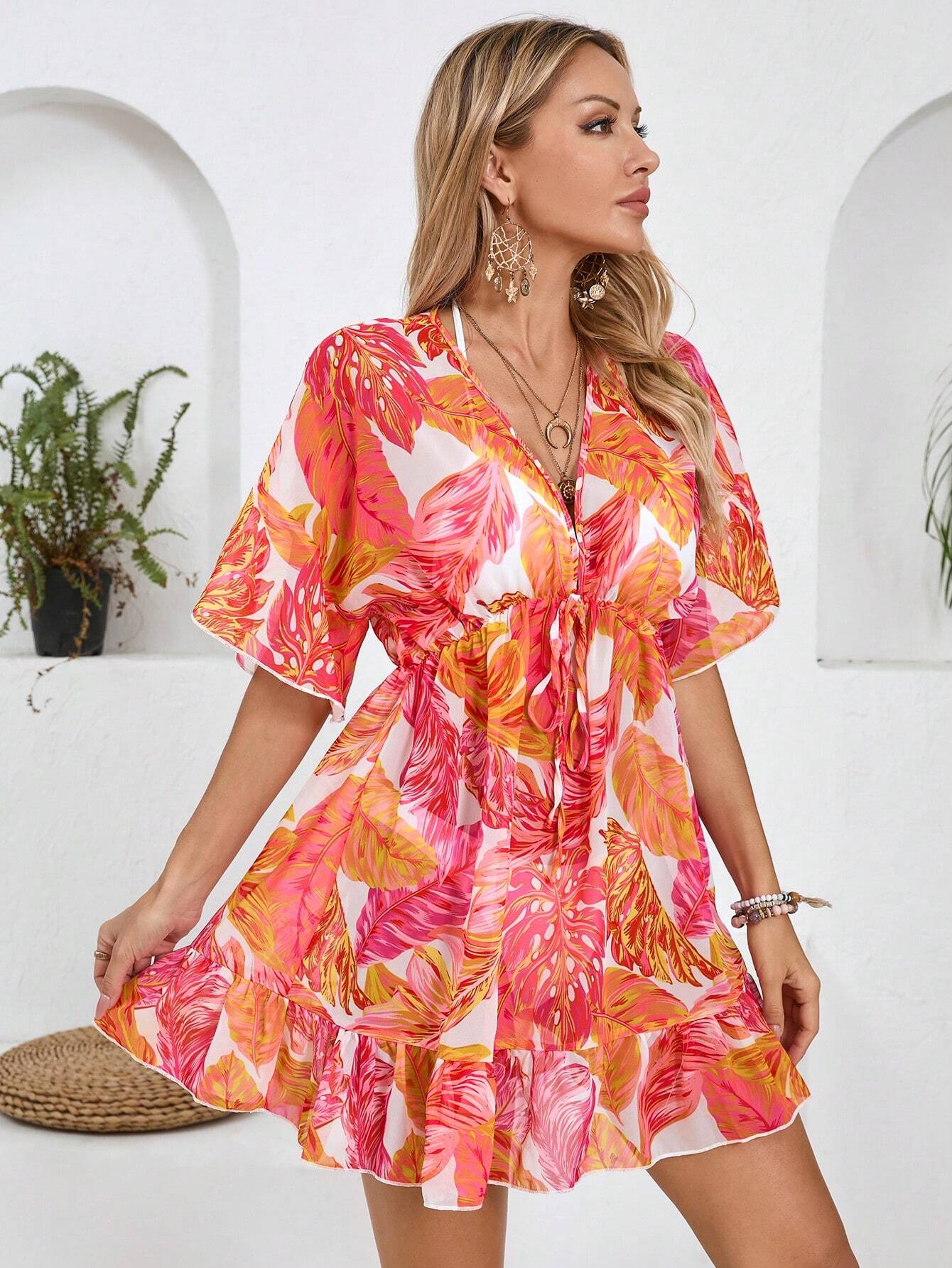 Saída de Praia Feminina Moderna