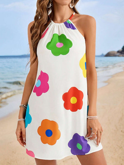 Saída de Praia Feminina sem Manga